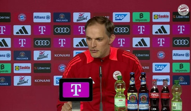Bayern Munich's Head Coach, Thomas Tuchel during a Press Conference